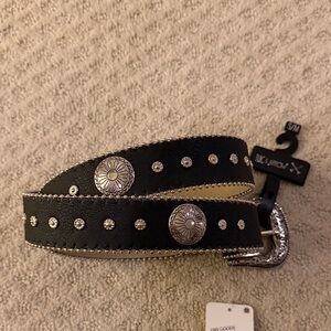 Western Studded Conch Belt
